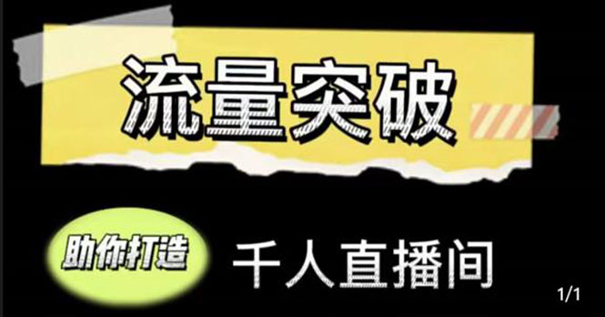 【副业项目4460期】直播运营实战视频课，助你打造千人直播间（14节视频课）-易学副业